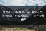 围观背后有何内幕？网红被曝花絮，蘑菇影视在线观看刷屏中，事件持续发酵