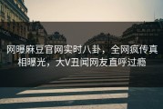 网曝麻豆官网实时八卦，全网疯传真相曝光，大V丑闻网友直呼过瘾